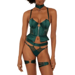 Kora Bordelle Basque - Brigade Mondaine Lingerie -BRIGADE MONDAINE Boutique 33