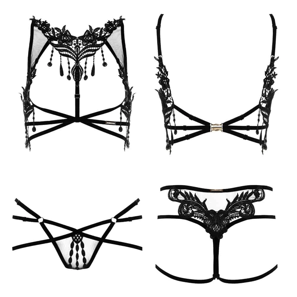 Asche Gold String Harnais Aurèle - Brigade Mondaine Paris 11 Asche Gold String Harnais Aurèle - Brigade Mondaine Paris – Image 9