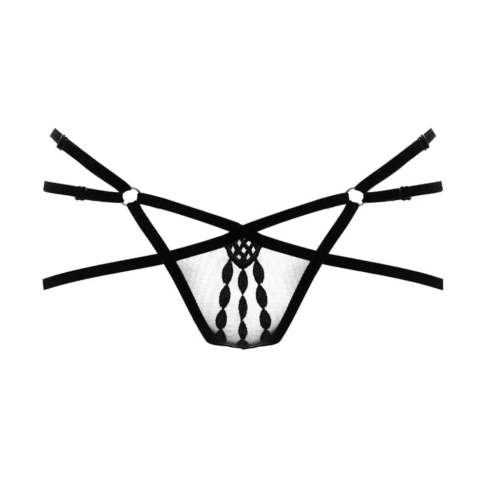 Asche Gold String Harnais Aurèle - Brigade Mondaine Paris 3 Asche Gold String Harnais Aurèle - Brigade Mondaine Paris