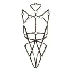 Asche Gold Aurore Harnais - Brigade Mondaine Paris 14 Asche Gold Aurore Harnais - Brigade Mondaine Paris -BRIGADE MONDAINE Boutique ASCHE GOLD AURORE Playsuit Gold 002