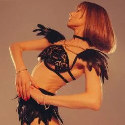 BAED STORIES Angel Role Play Set - Brigade Mondaine -BRIGADE MONDAINE Boutique BAED STORIES Black Angel RolePlay Costume 05