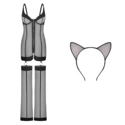 BAED STORIES Kitty Pop Catsuit Set- Brigade Mondaine -BRIGADE MONDAINE Boutique BAED STORIES CATSUIT KITTY POP 02 1