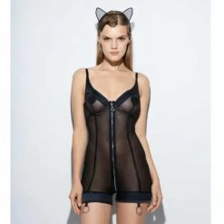 BAED STORIES Kitty Pop Catsuit Set- Brigade Mondaine -BRIGADE MONDAINE Boutique BAED STORIES CATSUIT KITTY POP 12