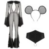 BAED STORIES Retro Mouse Catsuit Set- Brigade Mondaine