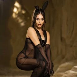 BAED STORIES Techno Bunny Catsuit Set- Brigade Mondaine -BRIGADE MONDAINE Boutique BAED STORIES CATSUIT TECHNO BUNNY 03