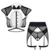 Brigade Mondaine - BAED STORIES <br /><strong> GentleWoman Set</strong> -BRIGADE MONDAINE Boutique BAED STORIES Gentlewoman set lingerie 00