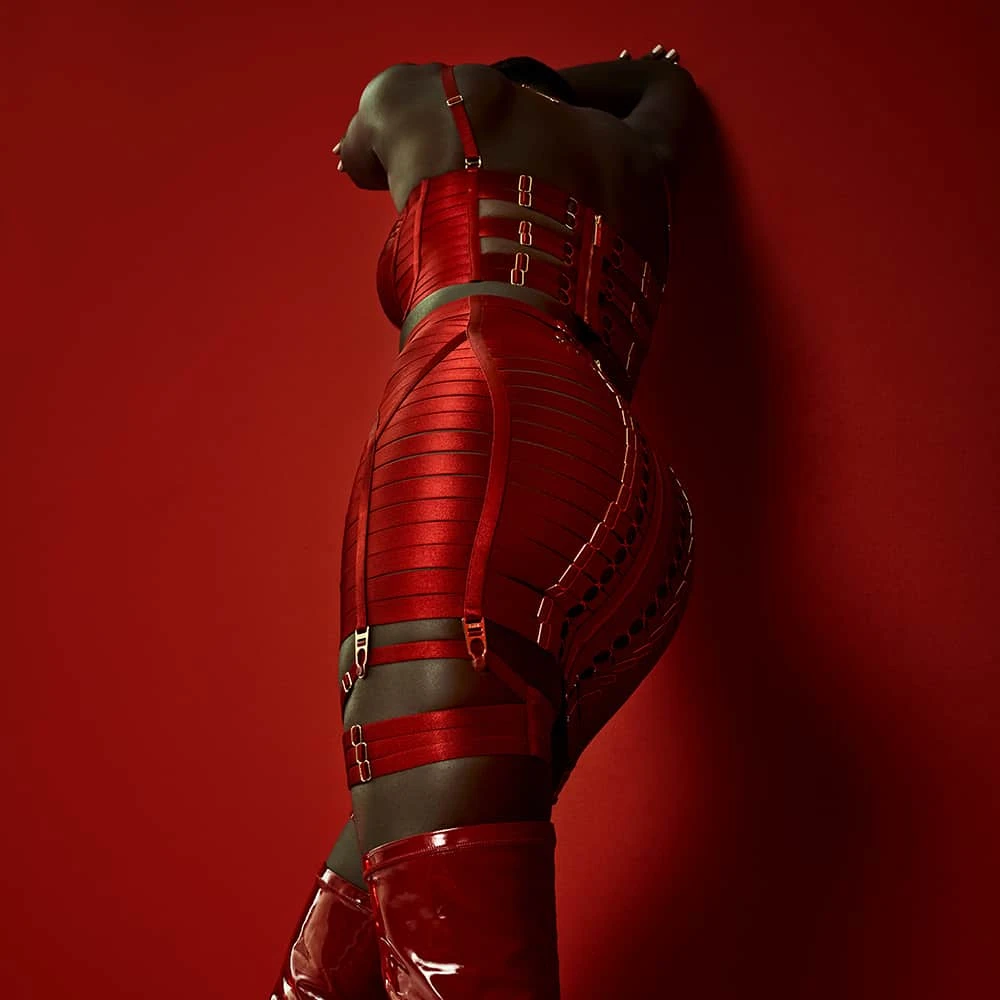 BORDELLE Signature Minerva Bustier Rubis - Brigade Mondaine 13 BORDELLE Signature Minerva Bustier Rubis - Brigade Mondaine – Image 11