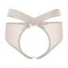 BORDELLE SignatureCulotte Ouverte Bondage-Belle Caramel - Brigade Mondaine Le Luxe Érotique -BRIGADE MONDAINE Boutique BORDELLE Bondage Belle Peep Brief Caramel 01