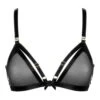 BORDELLE SignatureSoutien-gorge Résille Cabaret Noir - Brigade Mondaine Le Luxe Érotique 1 BORDELLE SignatureSoutien-gorge Résille Cabaret Noir - Brigade Mondaine Le Luxe Érotique -BRIGADE MONDAINE Boutique BORDELLE Cabaret Soft Triangle Bra 01