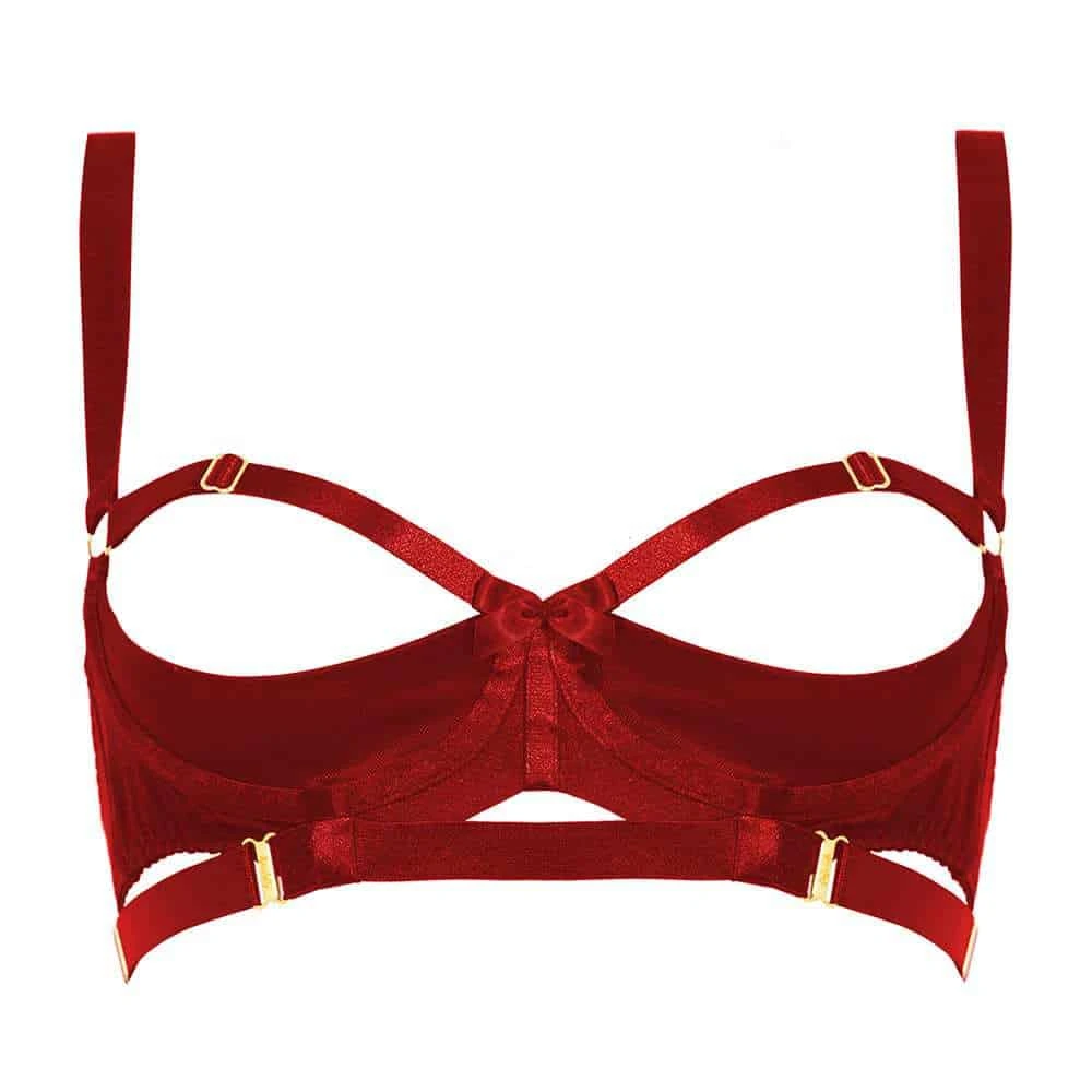 BORDELLE Soutien-gorge Gia Rouge - Brigade Mondaine 3 BORDELLE Soutien-gorge Gia Rouge - Brigade Mondaine