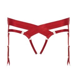 BORDELLE Signature Culotte Harnais Rouge - Brigade Mondaine