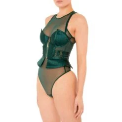 Kora Bordelle Basque - Brigade Mondaine Lingerie -BRIGADE MONDAINE Boutique BORDELLE KORA EDEN 52