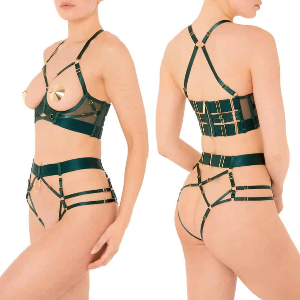 Kora Bordelle Soutien-gorge - Brigade Mondaine Lingerie 9 Kora Bordelle Soutien-gorge - Brigade Mondaine Lingerie – Image 7