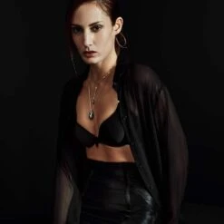 BORDELLE Soutien-gorge Push-up Noir - Brigade Mondaine 17 BORDELLE Soutien-gorge Push-up Noir - Brigade Mondaine -BRIGADE MONDAINE Boutique BORDELLE Push Up Bra Black 02