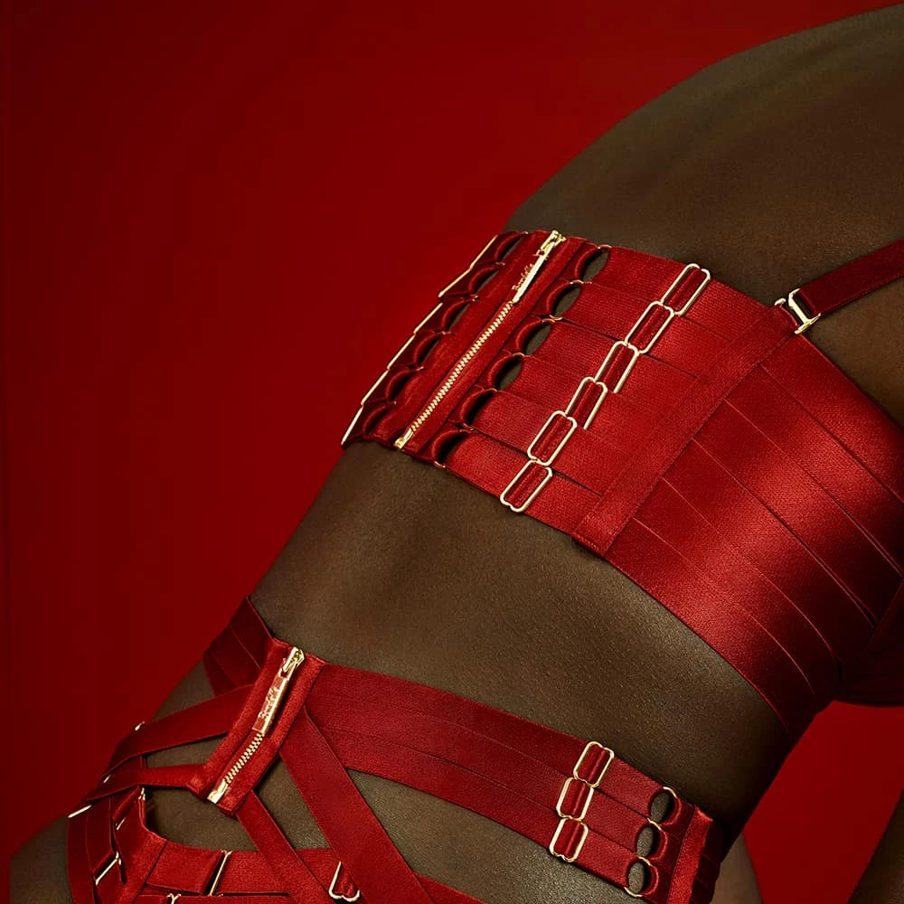 BORDELLE Signature Minerva Bustier Rubis - Brigade Mondaine 11 BORDELLE Signature Minerva Bustier Rubis - Brigade Mondaine – Image 9