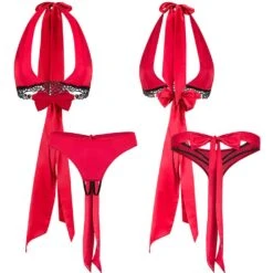 BoundUP Coffret Lingerie Erotique - Brigade Mondaine Paris -BRIGADE MONDAINE Boutique BOUNDUP Lady in red set 01 1
