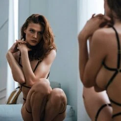 COUTURE DE NUIT Agnes Playsuit - Brigade Mondaine 23 COUTURE DE NUIT Agnes Playsuit - Brigade Mondaine -BRIGADE MONDAINE Boutique COUTURE DE NUIT Agnes Black 05