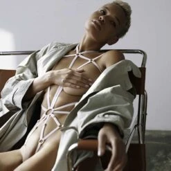 COUTURE DE NUIT Eva Playsuit Nude - Brigade Mondaine -BRIGADE MONDAINE Boutique COUTURE DE NUIT Eva Playsuit 14