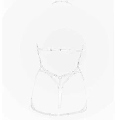 Brigade Mondaine - COUTURE DE NUIT <br /><strong> Grace Playsuit Exclusive Blanc </strong> -BRIGADE MONDAINE Boutique COUTURE DE NUIT GRACE WHITE 00