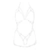 Brigade Mondaine - COUTURE DE NUIT <br /><strong> Grace Playsuit Exclusive Blanc </strong> -BRIGADE MONDAINE Boutique COUTURE DE NUIT GRACE WHITE 01