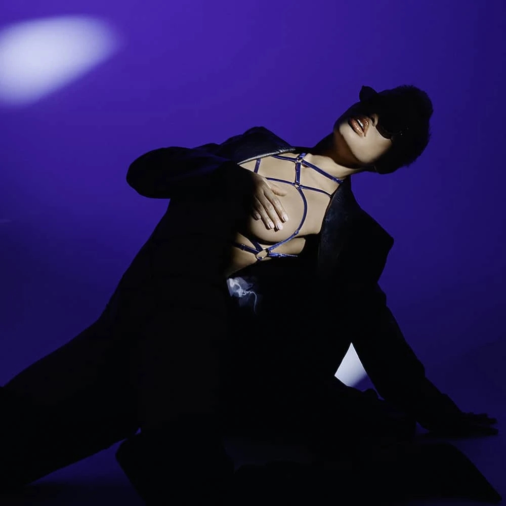 Brigade Mondaine - COUTURE DE NUIT <br /><strong> Indigo Playsuit</strong> 6 Brigade Mondaine - COUTURE DE NUIT <br /><strong> Indigo Playsuit</strong> – Image 4