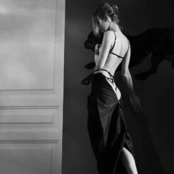 COUTURE DE NUIT Kate Playsuit - Brigade Mondaine -BRIGADE MONDAINE Boutique COUTURE DE NUIT KATE Black 11 1