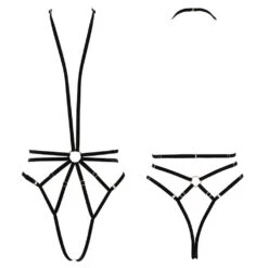 COUTURE DE NUIT Scarlett Playsuit - Brigade Mondaine