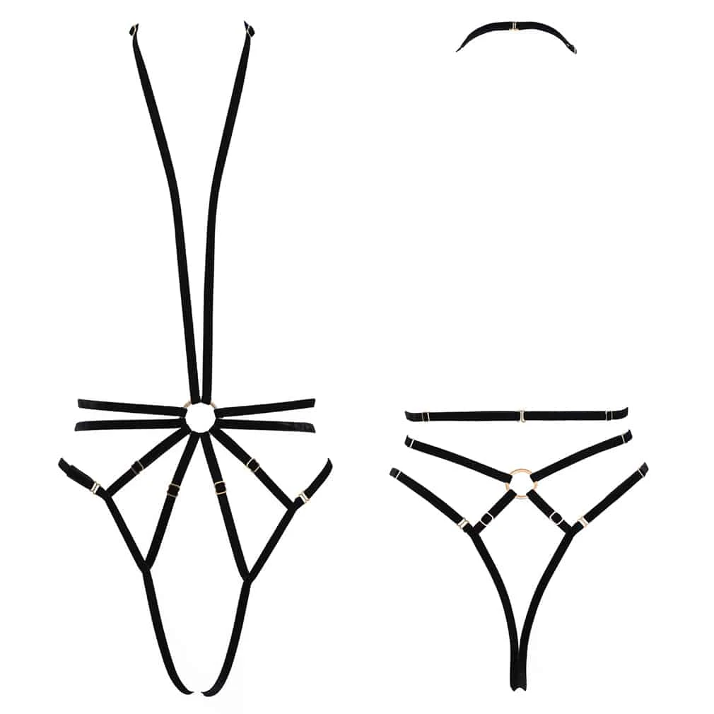 COUTURE DE NUIT Scarlett Playsuit - Brigade Mondaine 3 COUTURE DE NUIT Scarlett Playsuit - Brigade Mondaine