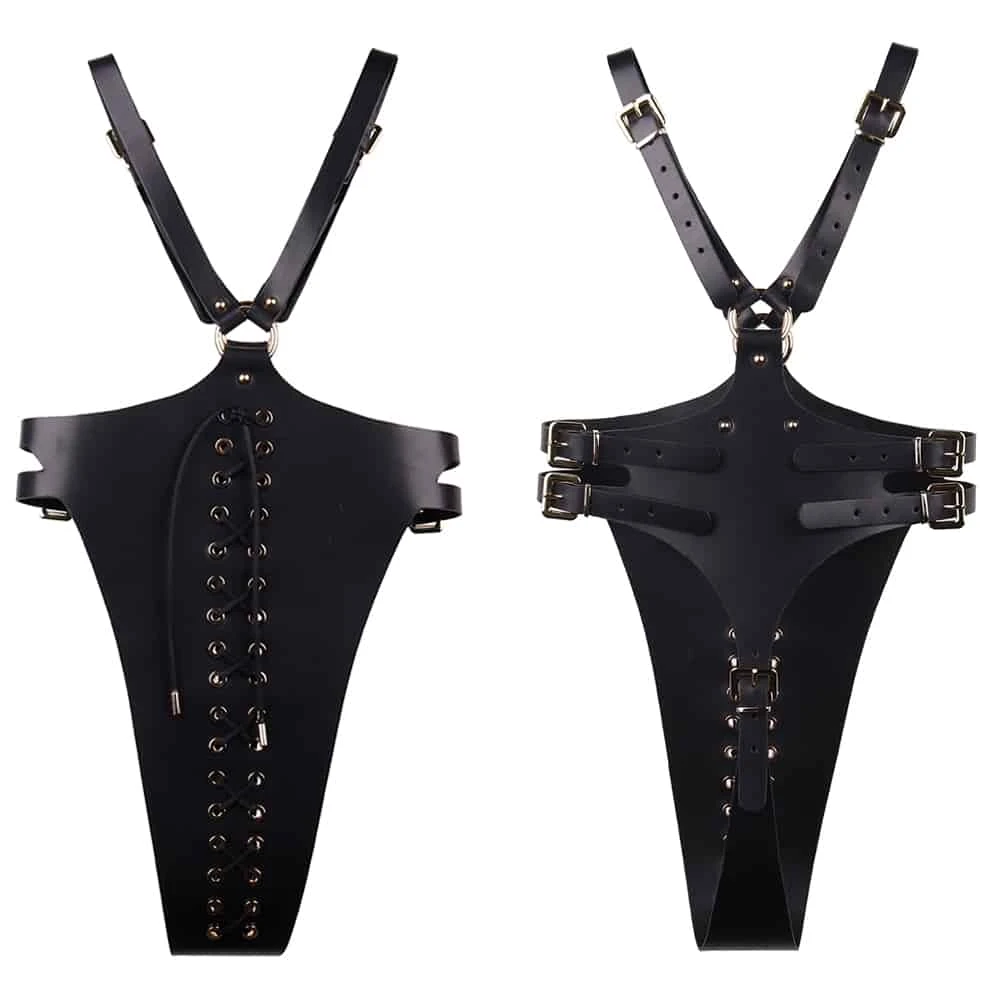 ELIF DOMANIC Bodysuit Cuir - Brigade Mondaine Paris 3 ELIF DOMANIC Bodysuit Cuir - Brigade Mondaine Paris