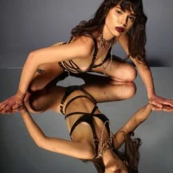 ELIF DOMANIC Soutien-gorge Bondage - Brigade Mondaine -BRIGADE MONDAINE Boutique ELIF DOMANIC BOUDOIR Luxury Bondage Accessories 28