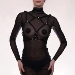 Brigade Mondaine - FIGURE OF A <br /><strong> Hoshi Harnais Noir</strong> 14 Brigade Mondaine - FIGURE OF A <br /><strong> Hoshi Harnais Noir</strong> -BRIGADE MONDAINE Boutique FIGURE OF A Hoshi harness black 01