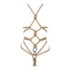 FIGURE OF AHarnais Corps Self-Tie Noir - Brigade Mondaine Le Luxe Érotique 2 FIGURE OF AHarnais Corps Self-Tie Noir - Brigade Mondaine Le Luxe Érotique -BRIGADE MONDAINE Boutique FIGURE OF A SELT TIE BODY HARNESS BEIGE 00