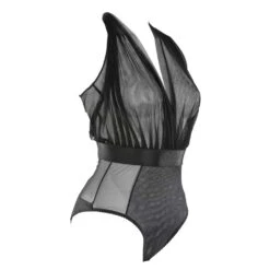 Body Demure Soie GONZALES Affaires - Brigade Mondaine -BRIGADE MONDAINE Boutique GONZALES AFFAIRES Demure Body Black 02