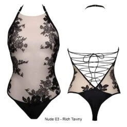 HERVÉ By Céline Marie ILLUCIA Body - Brigade Mondaine -BRIGADE MONDAINE Boutique HERVE BY CELINE MARIE Illucia Body Nude 03 Rich Tawny 00