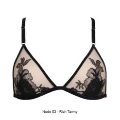 HERVÉ By Céline Marie RAËL Triangle - Brigade Mondaine 28 HERVÉ By Céline Marie RAËL Triangle - Brigade Mondaine -BRIGADE MONDAINE Boutique HERVE by Celine Marie Symbioticy Collection RAEL Triangle Bralette RICH TAWNY 00