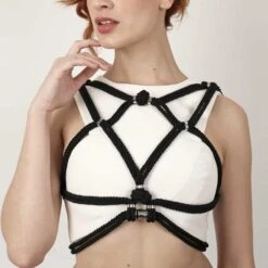 Brigade Mondaine - FIGURE OF A <br /><strong> Hoshi Harnais Noir</strong> 18 Brigade Mondaine - FIGURE OF A <br /><strong> Hoshi Harnais Noir</strong> -BRIGADE MONDAINE Boutique Hoshi Harnes F