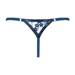 POSIE Hydrangea Lingerie De Luxe Durable - Brigade Mondaine -BRIGADE MONDAINE Boutique Hydrangea G string Back