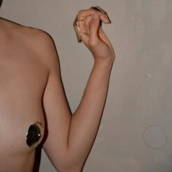 INCARNEM By Marine Billet Nippies - Brigade Mondaine -BRIGADE MONDAINE Boutique INCARNEM MARINE BILLET Nippies Anatomy Gold 09