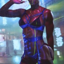 Kaimin Matrix Porte-jarretelles - Brigade Mondaine Paris 25 Kaimin Matrix Porte-jarretelles - Brigade Mondaine Paris -BRIGADE MONDAINE Boutique KAIMIN LINGERIE 07