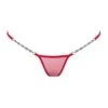 LUCKY CHEEKS Micro V-string Transparent Rouge - Brigade Mondaine 2 LUCKY CHEEKS Micro V-string Transparent Rouge - Brigade Mondaine -BRIGADE MONDAINE Boutique LUCKY CHEEKS Micro V string Transparent Red 00