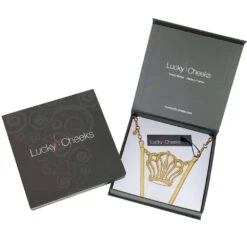 Lucky Cheeks String Bijou Queen Of Love - Brigade Mondaine 11 Lucky Cheeks String Bijou Queen Of Love - Brigade Mondaine -BRIGADE MONDAINE Boutique LUCKY CHEEKS Queen of Love Gold 01 1