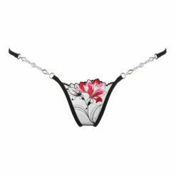 LUCKY CHEEKS - Coffret String Bijou Red Flower