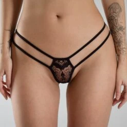 LUCKY CHEEKS Sunset Strip G-String - Brigade Mondaine -BRIGADE MONDAINE Boutique LUCKY CHEEKS Sunset Strip 04