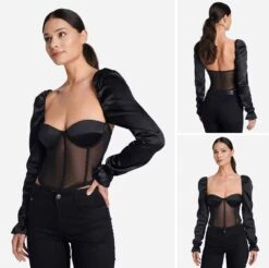 OW Intimates <br /><strong> Shae Top</strong> - Brigade Mondaine Le Luxe Érotique -BRIGADE MONDAINE Boutique OW INTIMATES SHAE 04