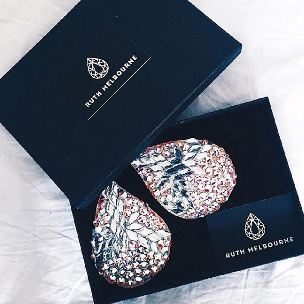 Brigade Mondaine - RUTH MELBOURNE <br /><strong> Nippies Swarovski Larme De Cristal</strong> 4 Brigade Mondaine - RUTH MELBOURNE <br /><strong> Nippies Swarovski Larme De Cristal</strong> – Image 2